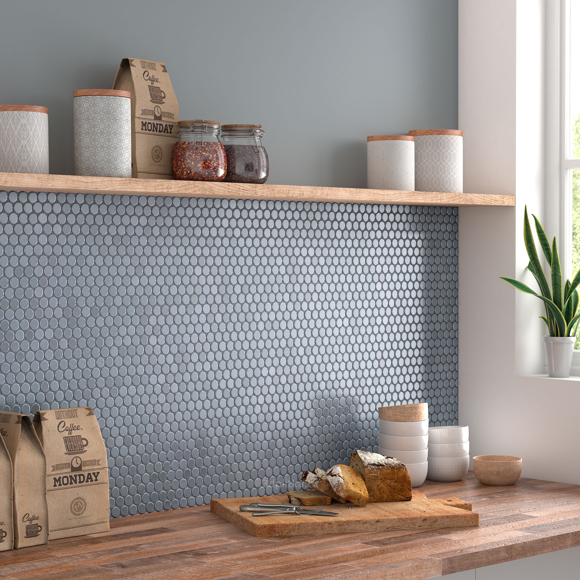 На стену Circle Circle  6000 BR Белый - фото 3