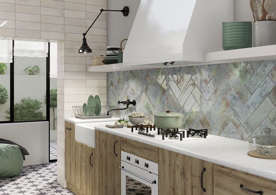 PT03243 На стену Bellagio Arco Blu 10x30 - фото 12