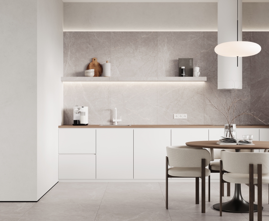 На пол Geo Grey Серый матовый карвинг 80х160 - фото 7