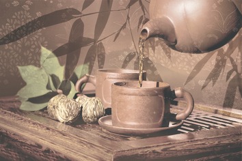 D1D175 Декор Tea ceremony Dec. Чай 2 20х30