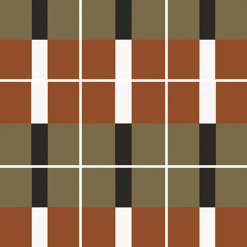 27687 На пол Bauhome Band Warm 20x20