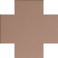 На пол Метлахская плитка 070CRRSU Cross 7 Pink RSU 7x7