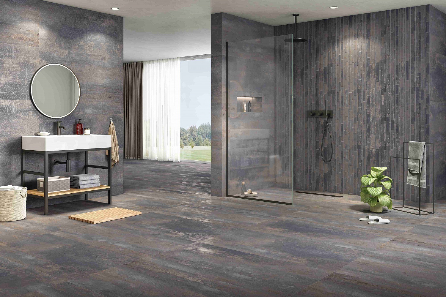 MPL-062310 На пол Oxide Copper 60х120 - фото 5