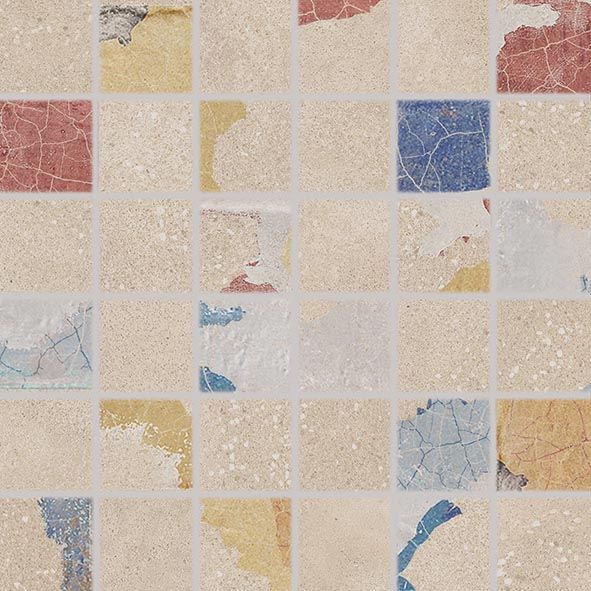 WDM06797 Настенная Betonico Mosaic multicoloured 30x30