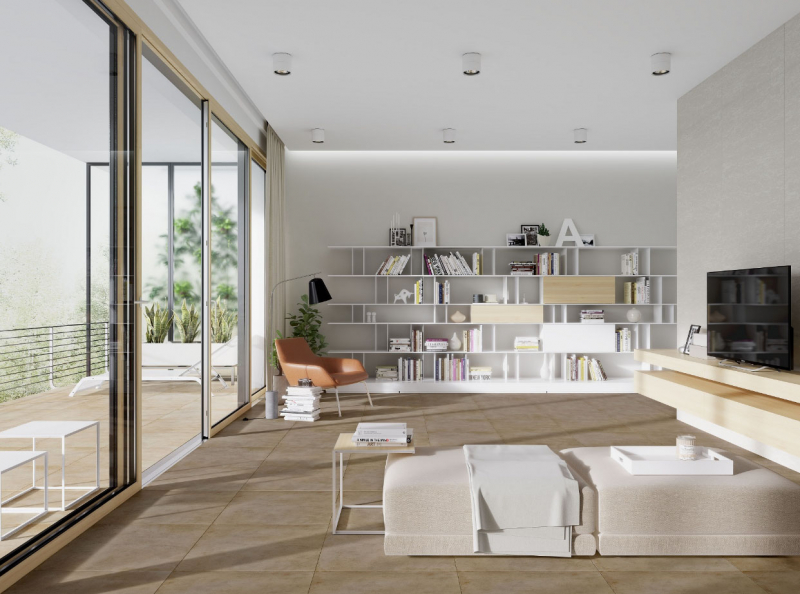 O-QNS-GGM094 На пол Керамический гранит Quenos серый 94 - фото 10