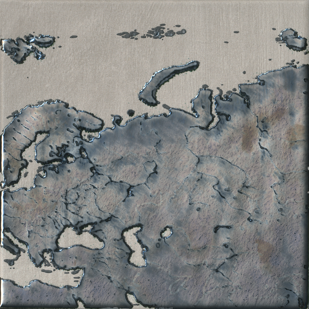 OS/A249/8x/5285 Панно Вокруг Света Карта 80x40 (компл. из 8 шт.) - фото 4