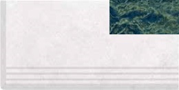 VGSCL Ступень Natural Series Verde Guatemala Left Antislip 33х66