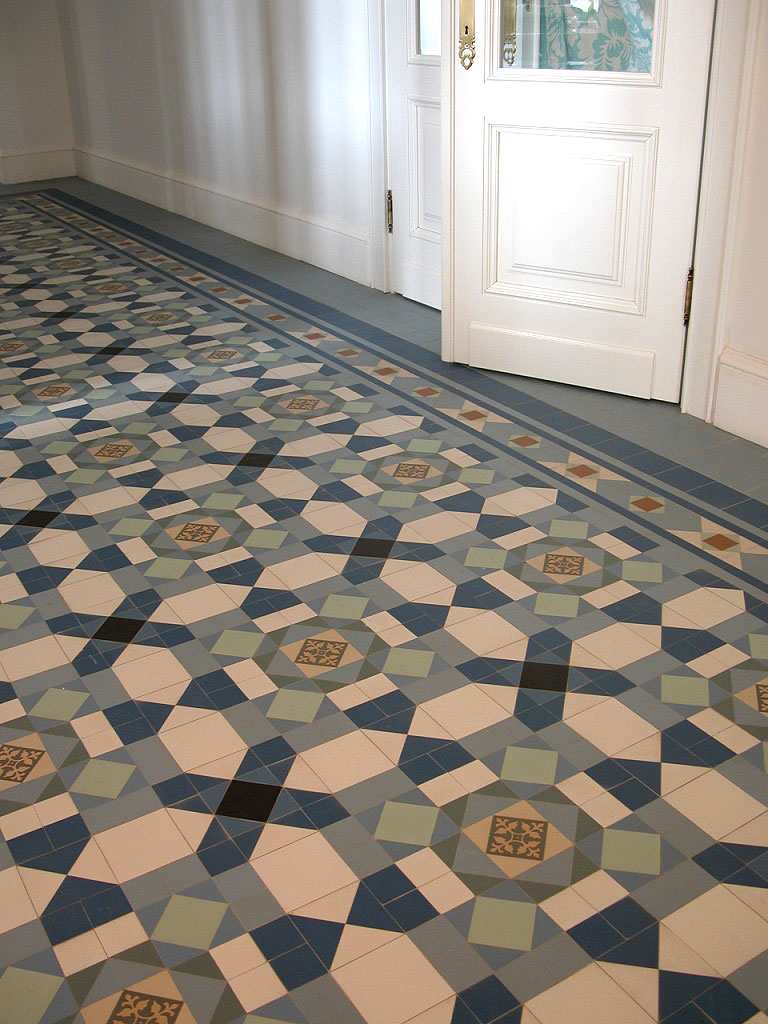 070N012D004 Декор Метлахская плитка Enc12 Orly 04 (Noi. Grp) 7x7 - фото 5