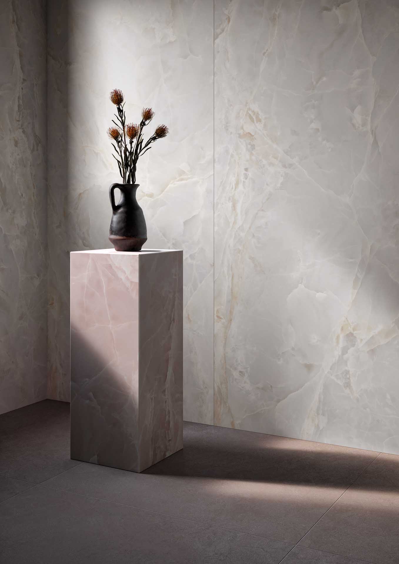 18570293 На пол Alabastri White Lucido 6mm 120x278 - фото 6