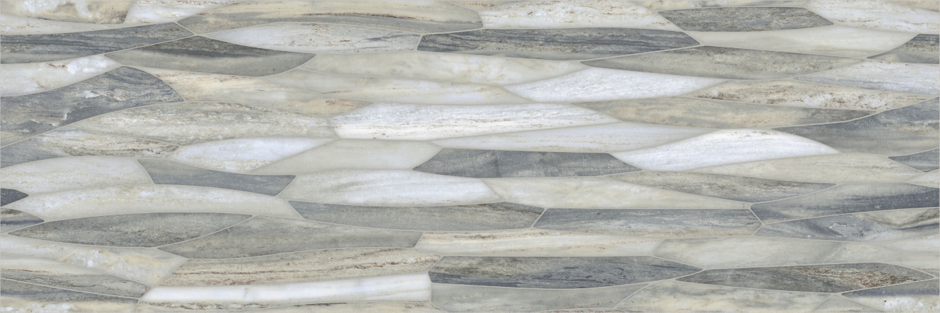 На стену Parsel View Indigo rect. 40x120