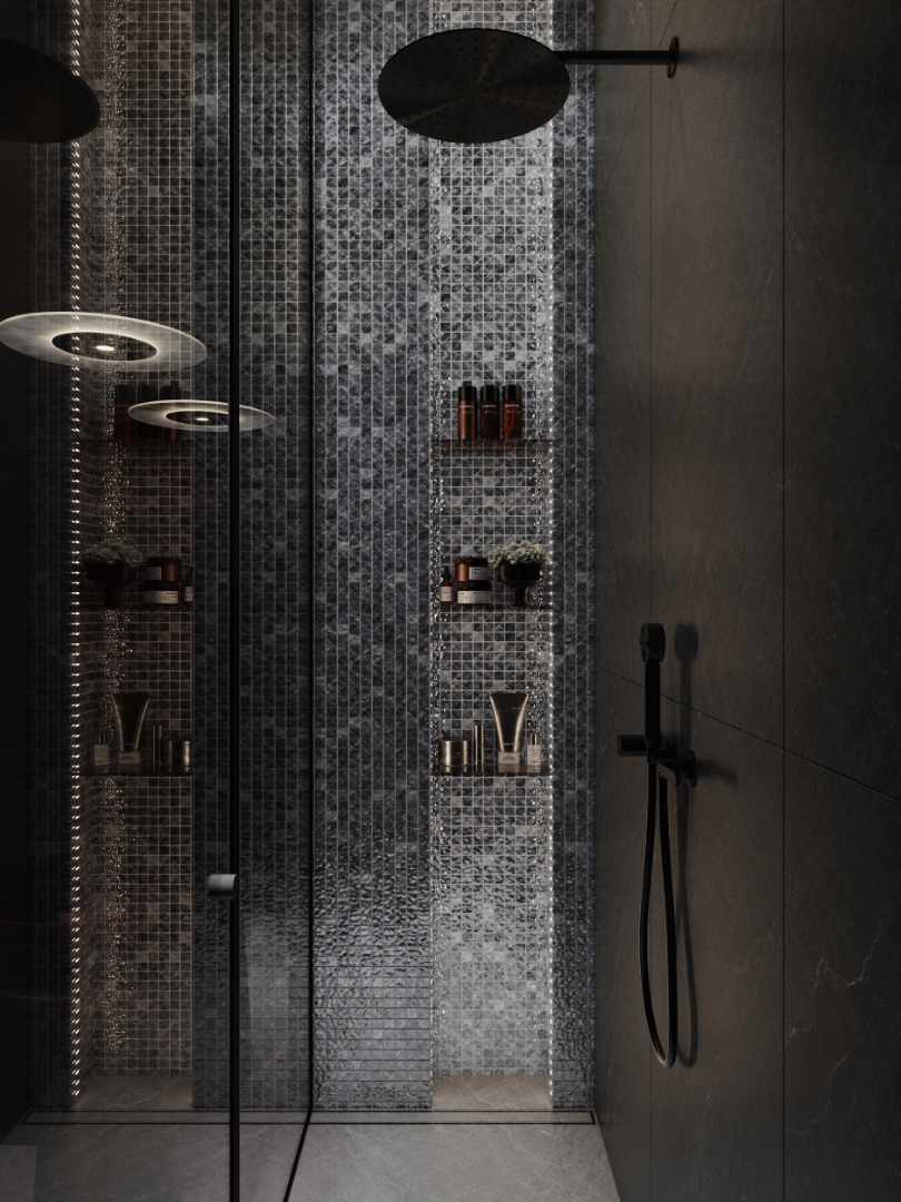 Arktika 4*20*20  327*327 На пол Стеклянная мозаика Arktika  - фото 14