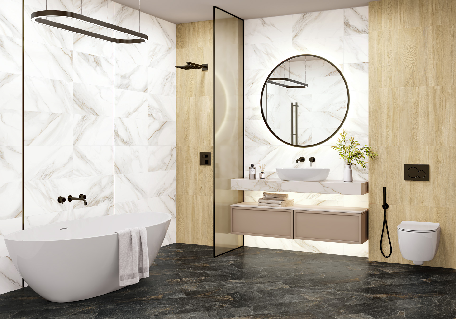 D120248M На пол Walnut Dark матовый 600x1200x9.5 - фото 15