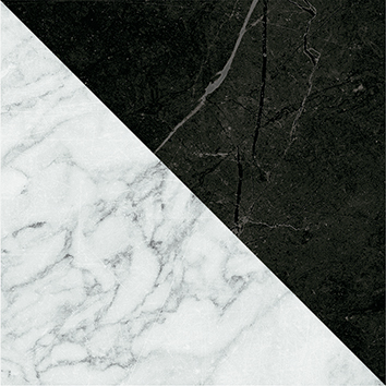 4101199 На пол Dandy Flag Black White 18.6x18.6 - фото 25