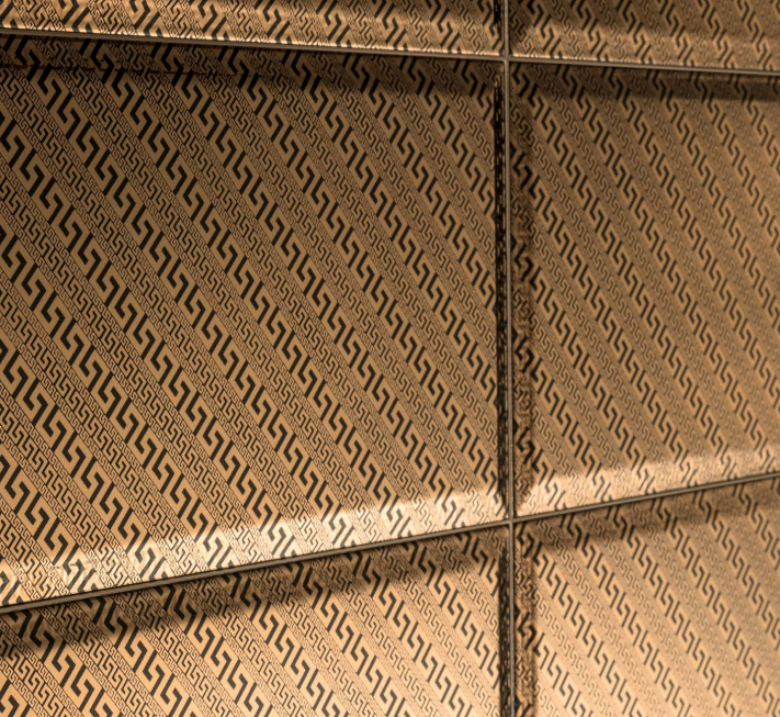 265024 Декор Solid Gold Dec. Lingotto Greca - фото 5