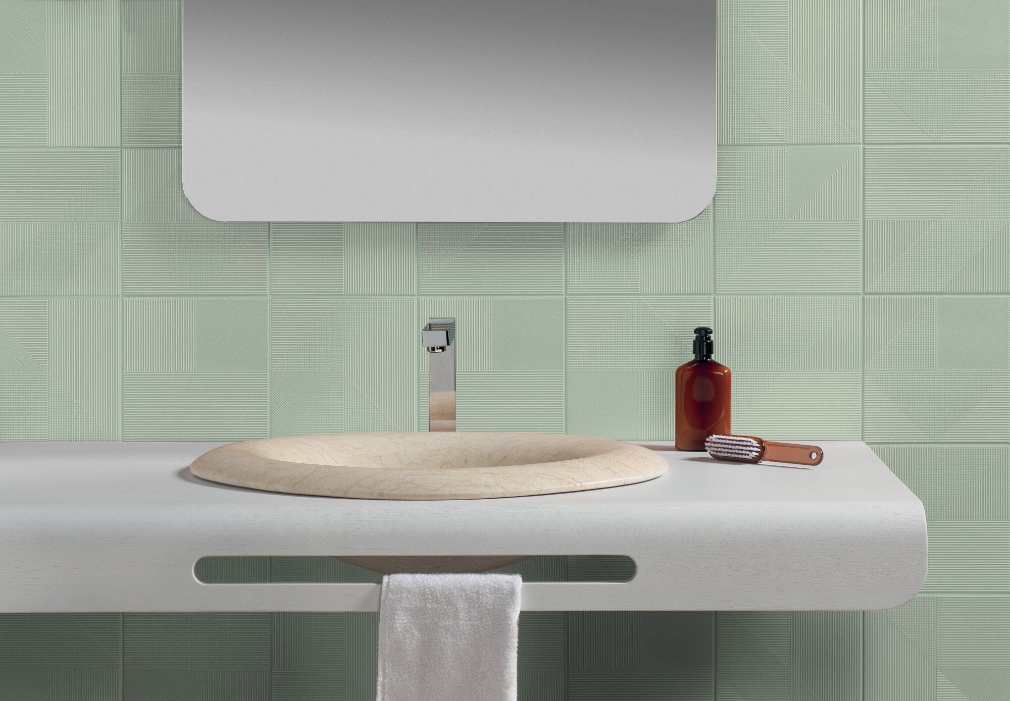 31687 На стену Lins By Yonoh Green 20x20 - фото 9