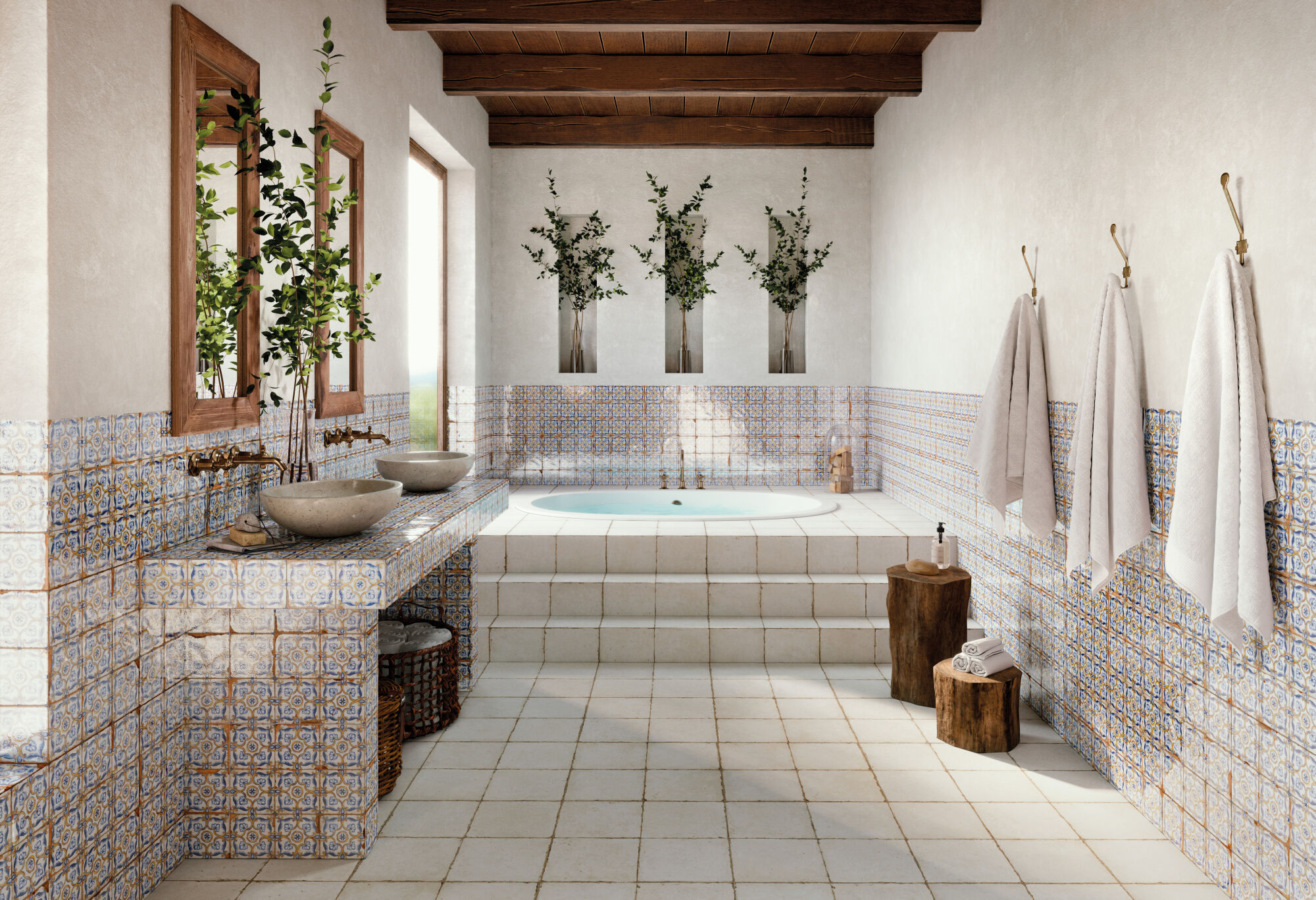 38929 На пол Fs Campania Salerno LT 33x33 - фото 11