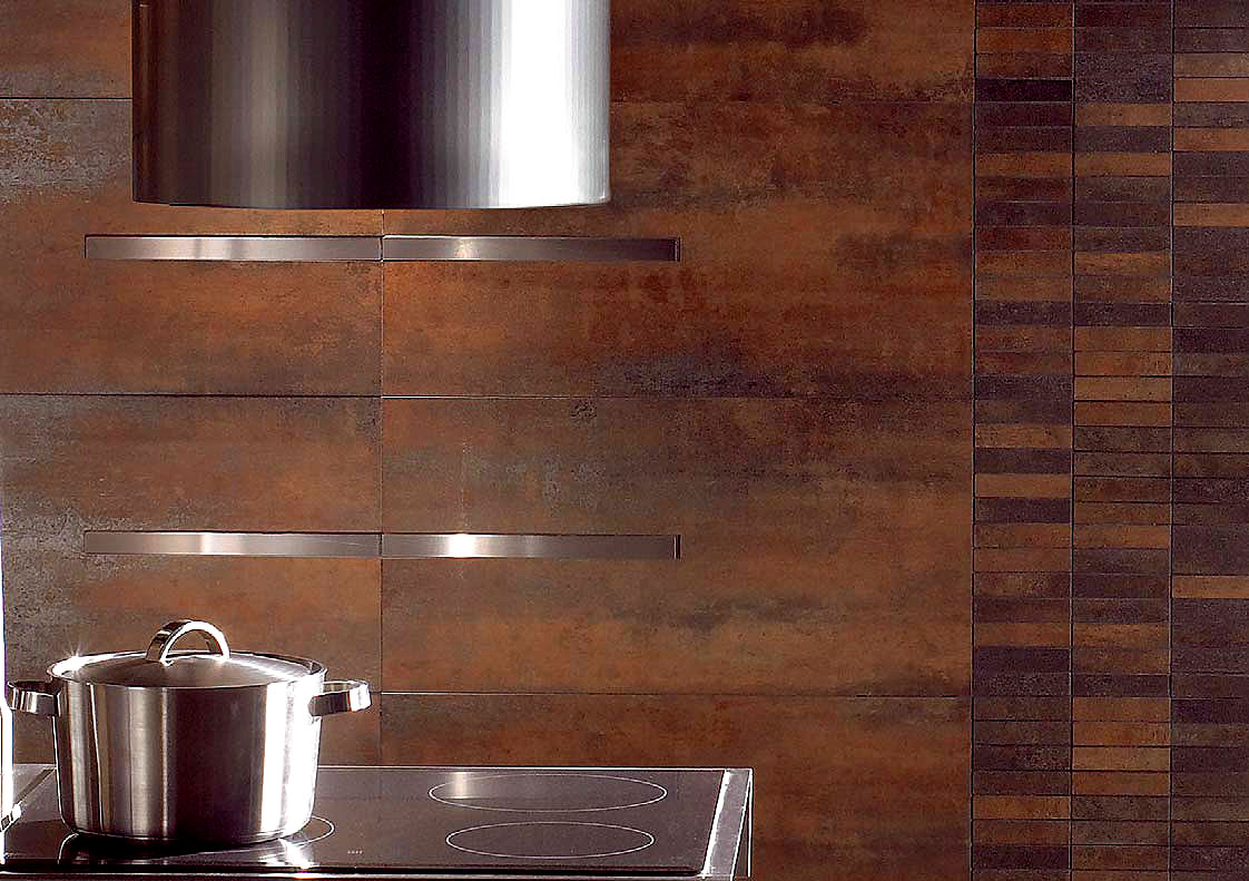 Декор Metal Copper Lappato Mosaico 29.75x29.75 - фото 8