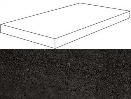620070001133 Ступень Wise Dark Scalino Angolare DX 33x60