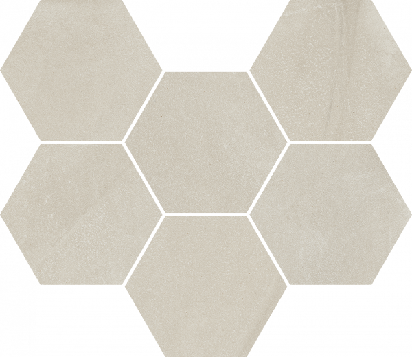 620110000187 Напольная Continuum Pure Mosaico Hexagon