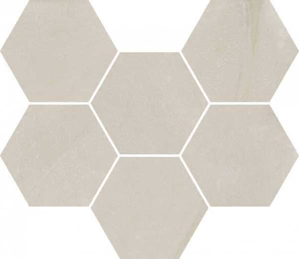 620110000187 На пол Continuum Pure Mosaico Hexagon