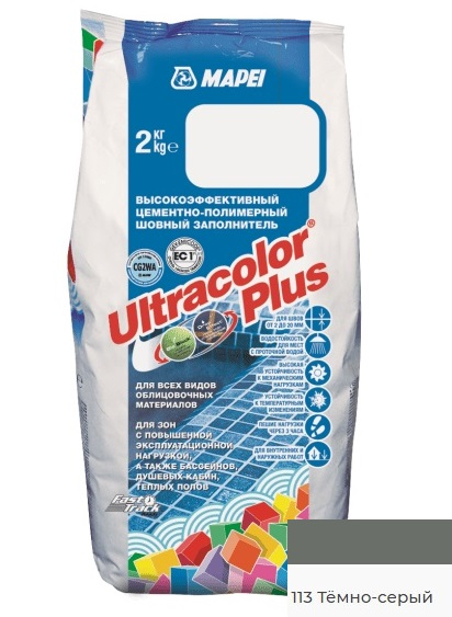  Ultracolor Plus ULTRACOLOR PLUS 113 Темно-серый (2 кг) б/х