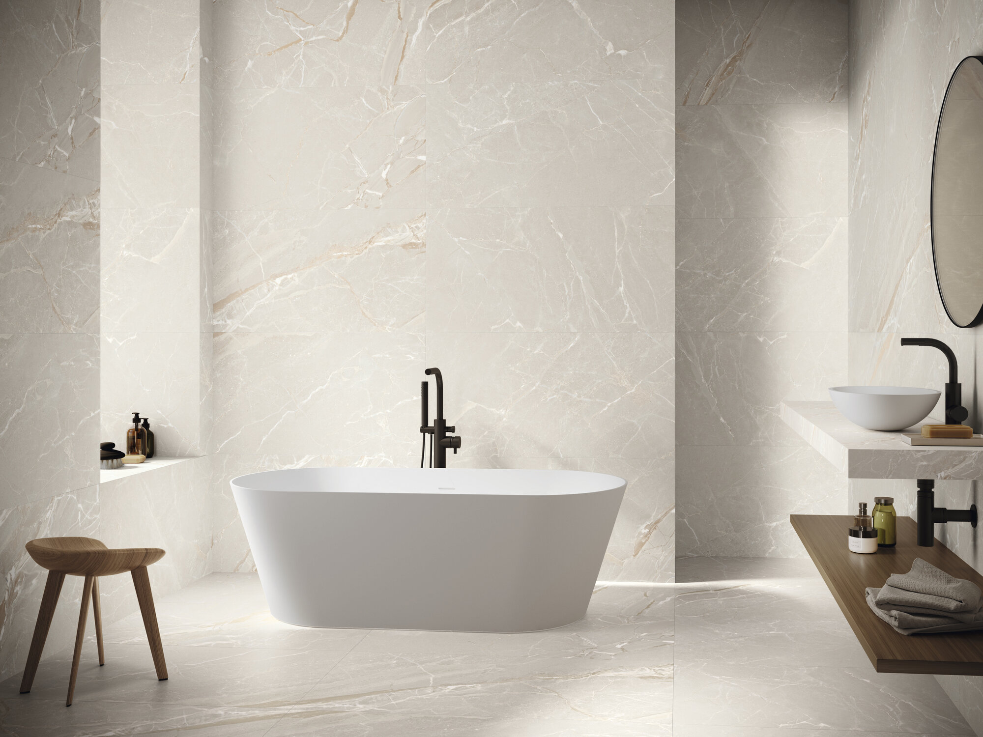 A044788 На пол Colemanite Stone Grey Rect 60x120 - фото 3