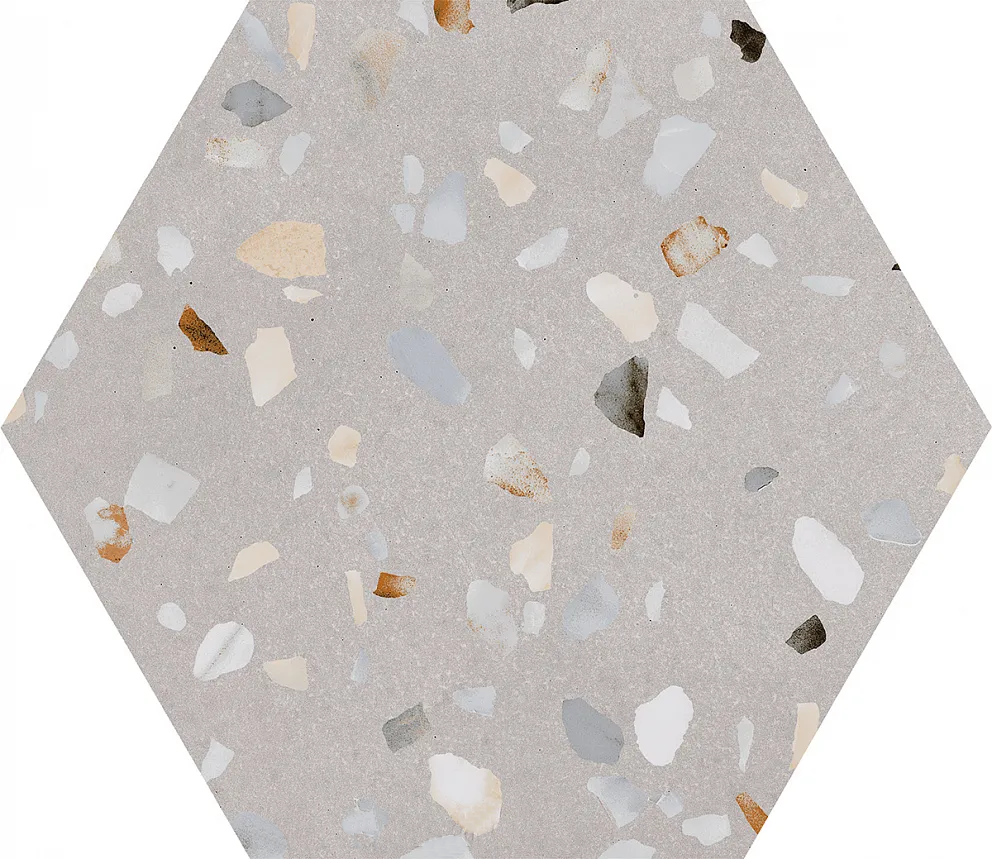 015.122.0408.10382 На пол Doria Hex.Greige Матовый - фото 4