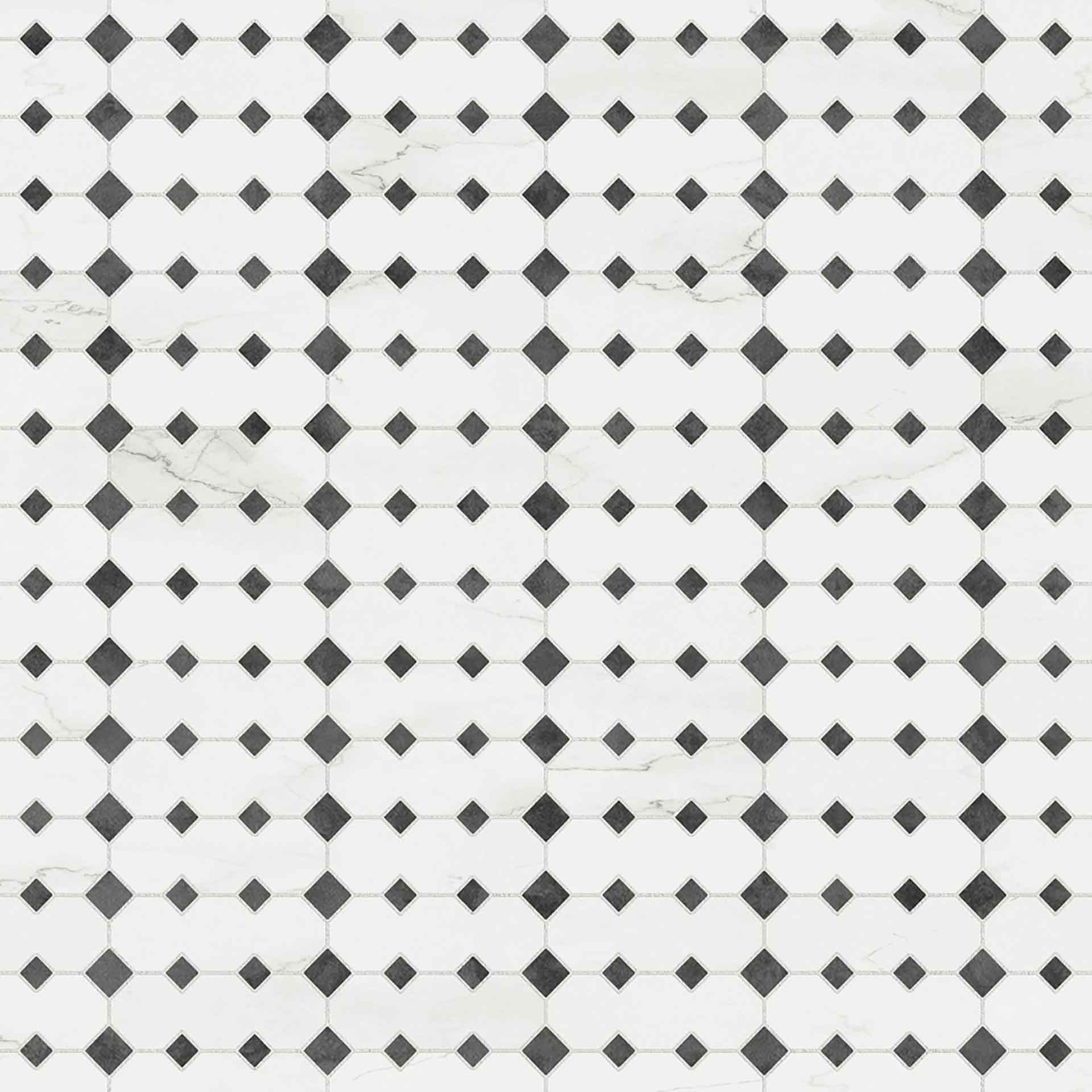 На пол Toko White Natural 59.55x59.55