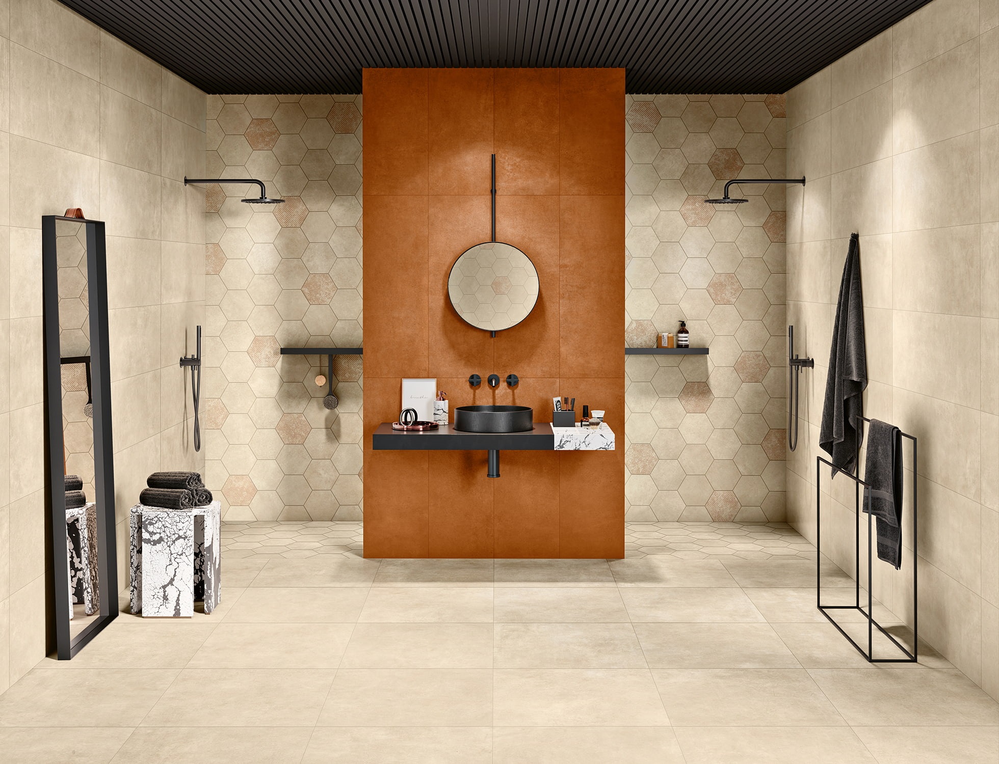 На пол Gravity Beige ret 80 - фото 9