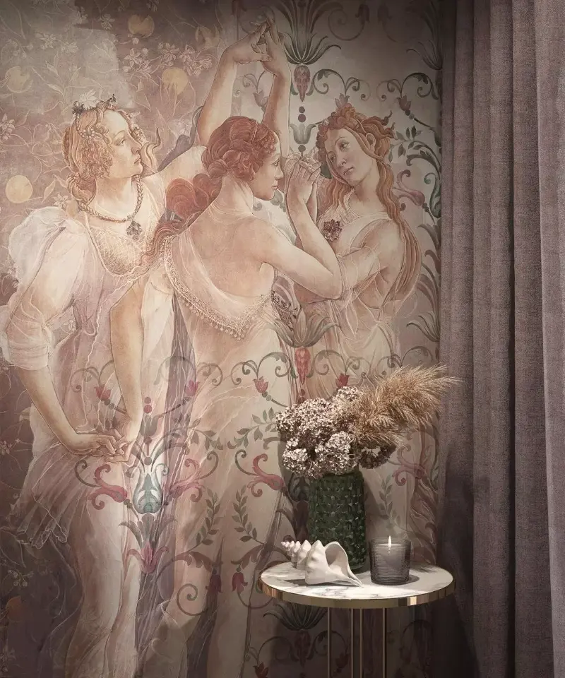 VT/A549/SG591820R Декор Боттичелли Ковер матовый обрезной 119.5х238.5х0.9 - фото 3