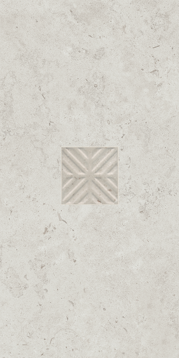 ID127 Декор Карму Наборный Серый Светлый Матовый 30х60 - фото 4