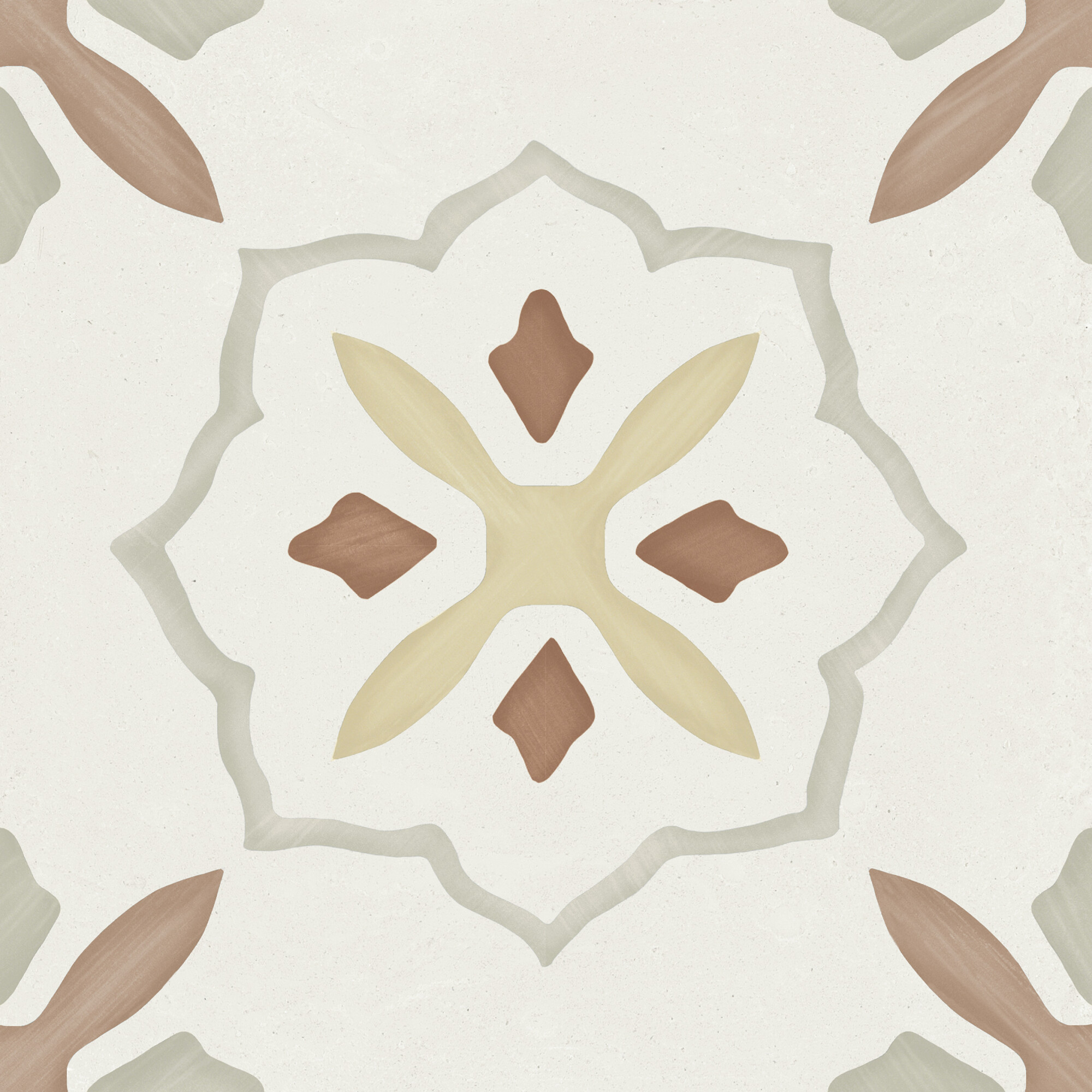 40461 На пол Llevant Clay Cross LT 22.3x22.3 - фото 4