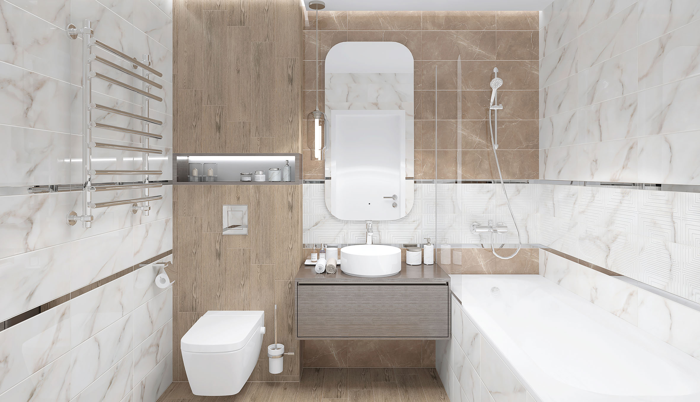 На пол Ivory Magnolia Бежевый - фото 7