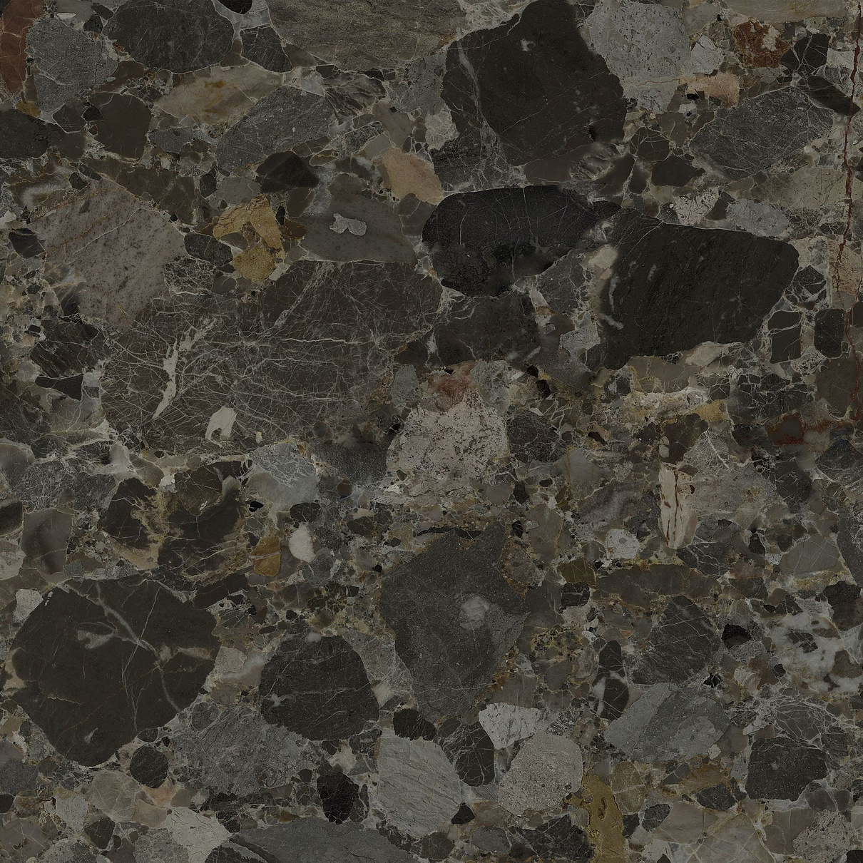 На пол Лонгфорд 5 черный 60х60 - фото 8