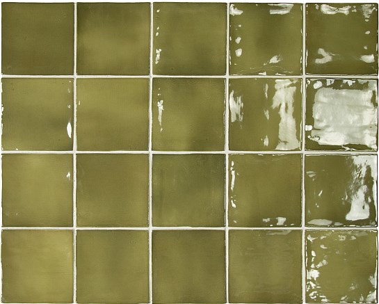 26918 На стену Manacor Basil Green 10x10 - фото 2