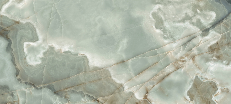 774481 На пол Reves De Rex Jade Glossy 6mm 120x280 - фото 4