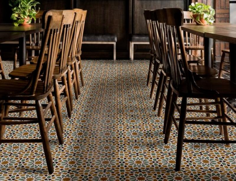 На пол Tanger Yellow 45.2х45.2 - фото 3