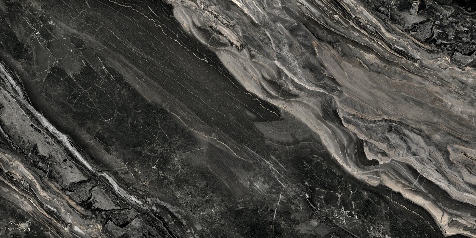 60120KRT99P На пол Karpaty Marble black полированный 600x1200x7 - фото 5