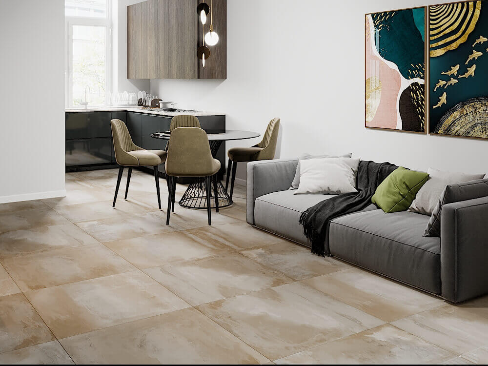 933  На пол Cement Flake Mud 180x120 - фото 43