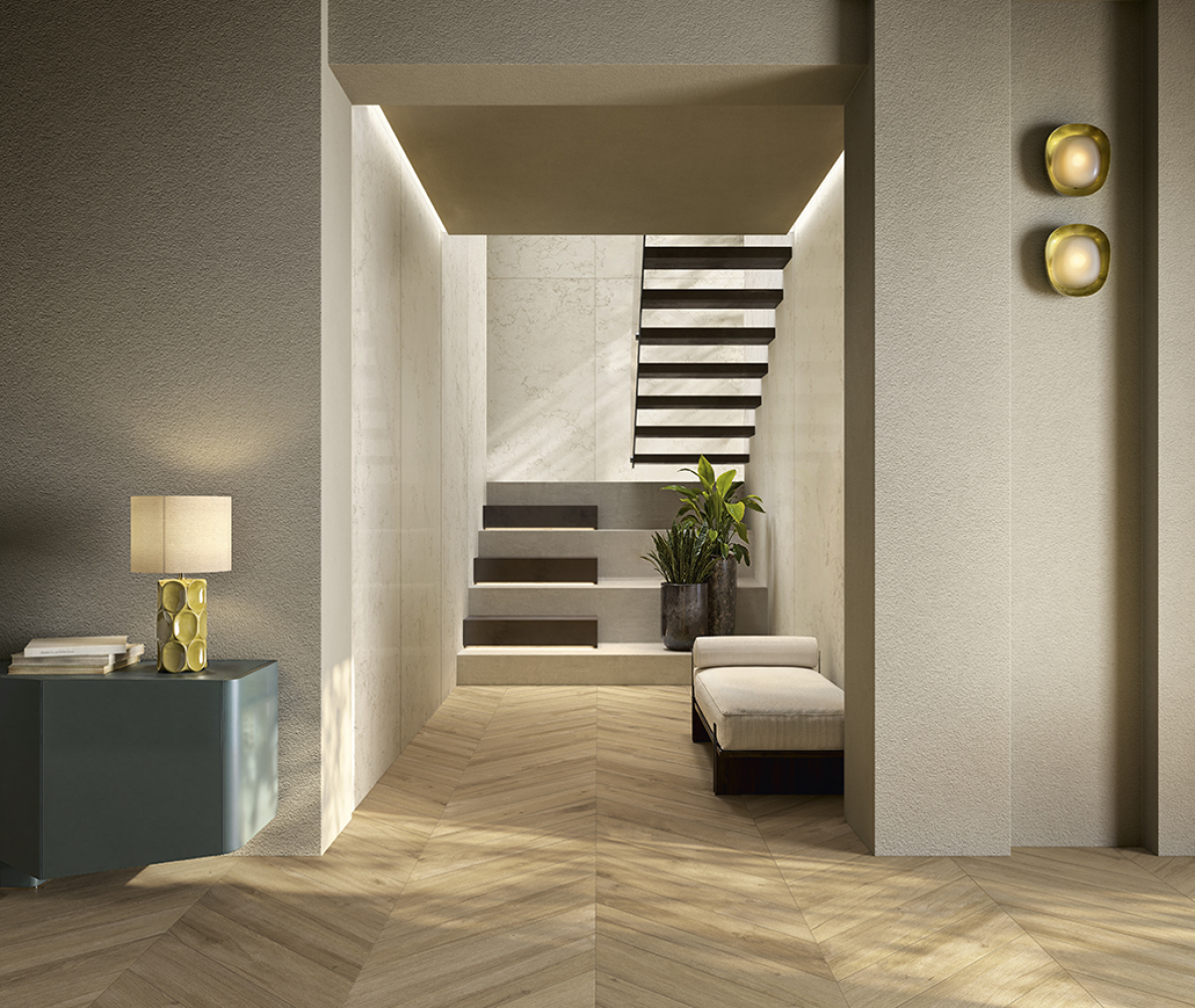 PF60020804 На пол Bon Ton Biancone Nat 3D Ret 60x120 - фото 26