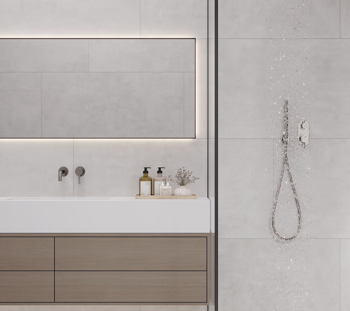 LP6012G0601R  На пол Festa Bianco белый глянцевые чернила 59.5х119.1 - фото 20