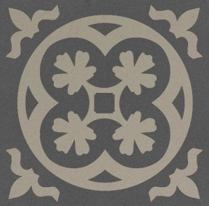 Декоративная вставка Метлахская плитка 070N015D005 ENC15 Lui 05 (SLT. GRP) 7x7