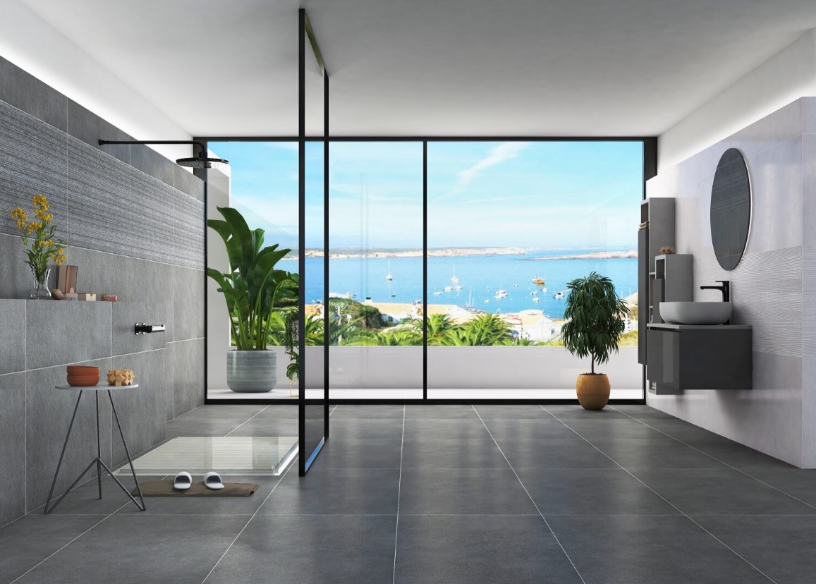 61w1207a  На пол Karpi Light Grey 59.6x119.6 - фото 2