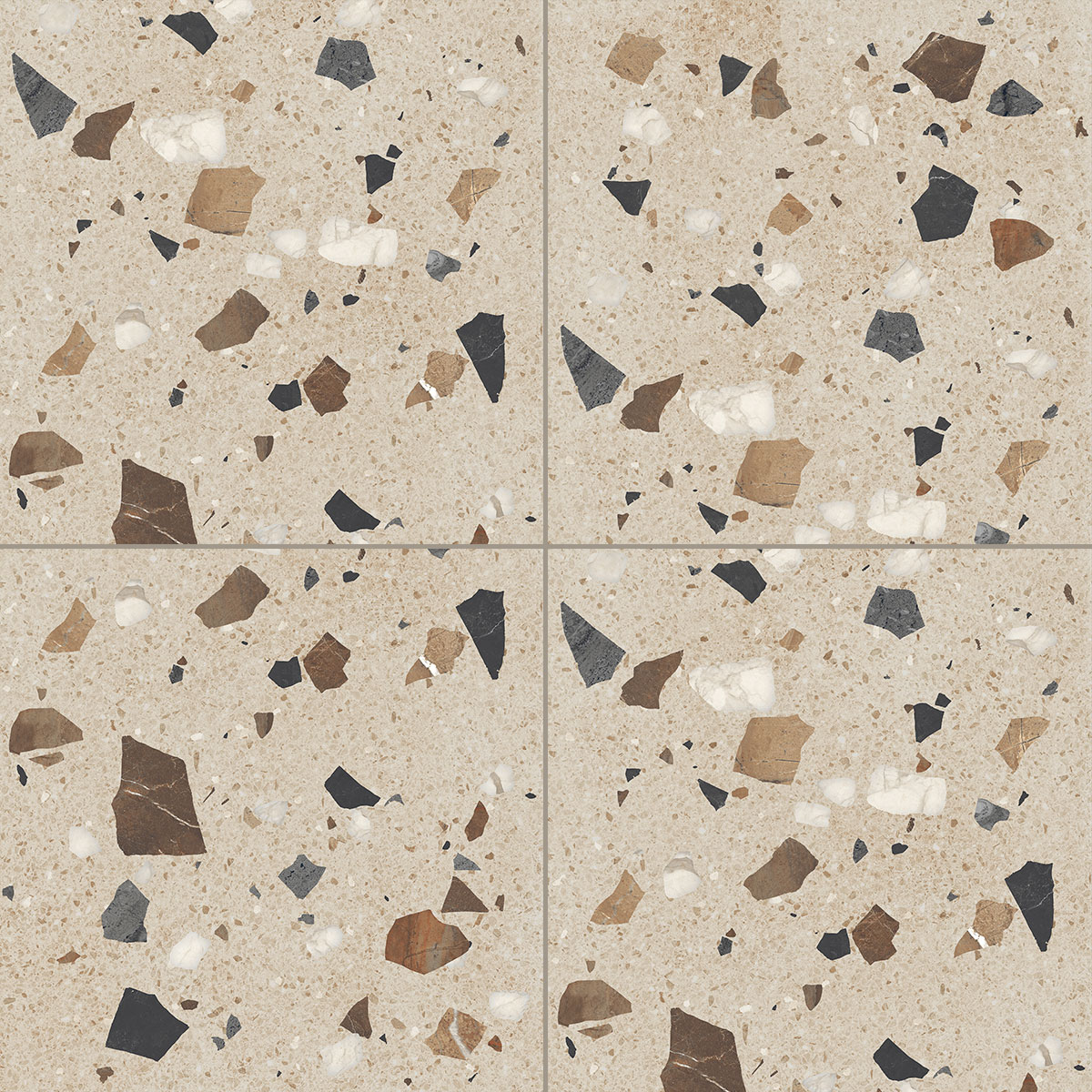 На пол Silk Terra Beige Matt 60x60 - фото 4