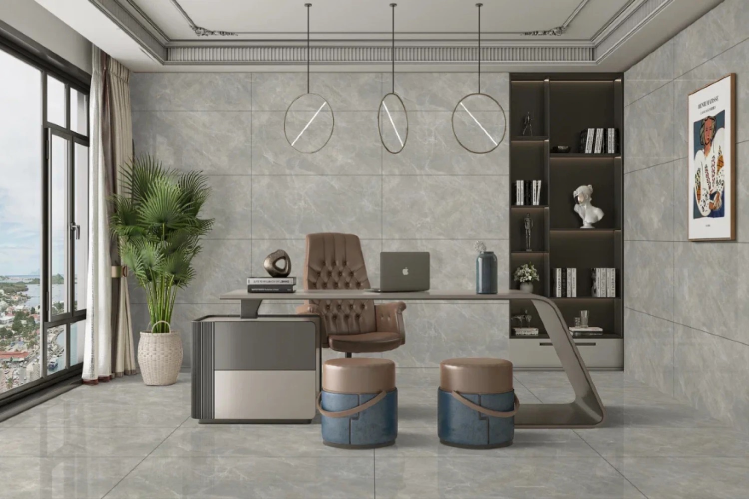 AS22-22 На пол Clinker Gris 120х60 - фото 4