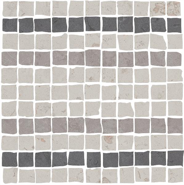 MBS009 На пол Про Лаймстоун Спакко 3 Мозаичный Матовый Натуральный - фото 2