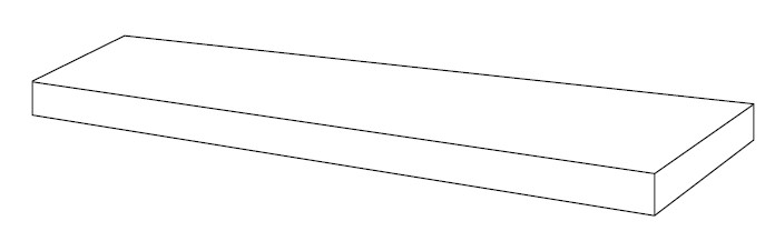 620070001669 Ступень Volcano Antracite Scalino Angolare Dx 33X120