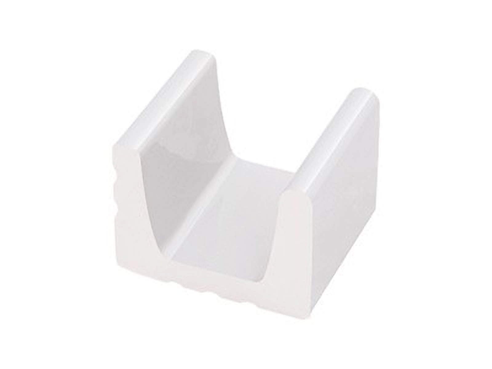 K153  Декоративная вставка Olympic Series 1/2 часть водоотводного канала White 15x12