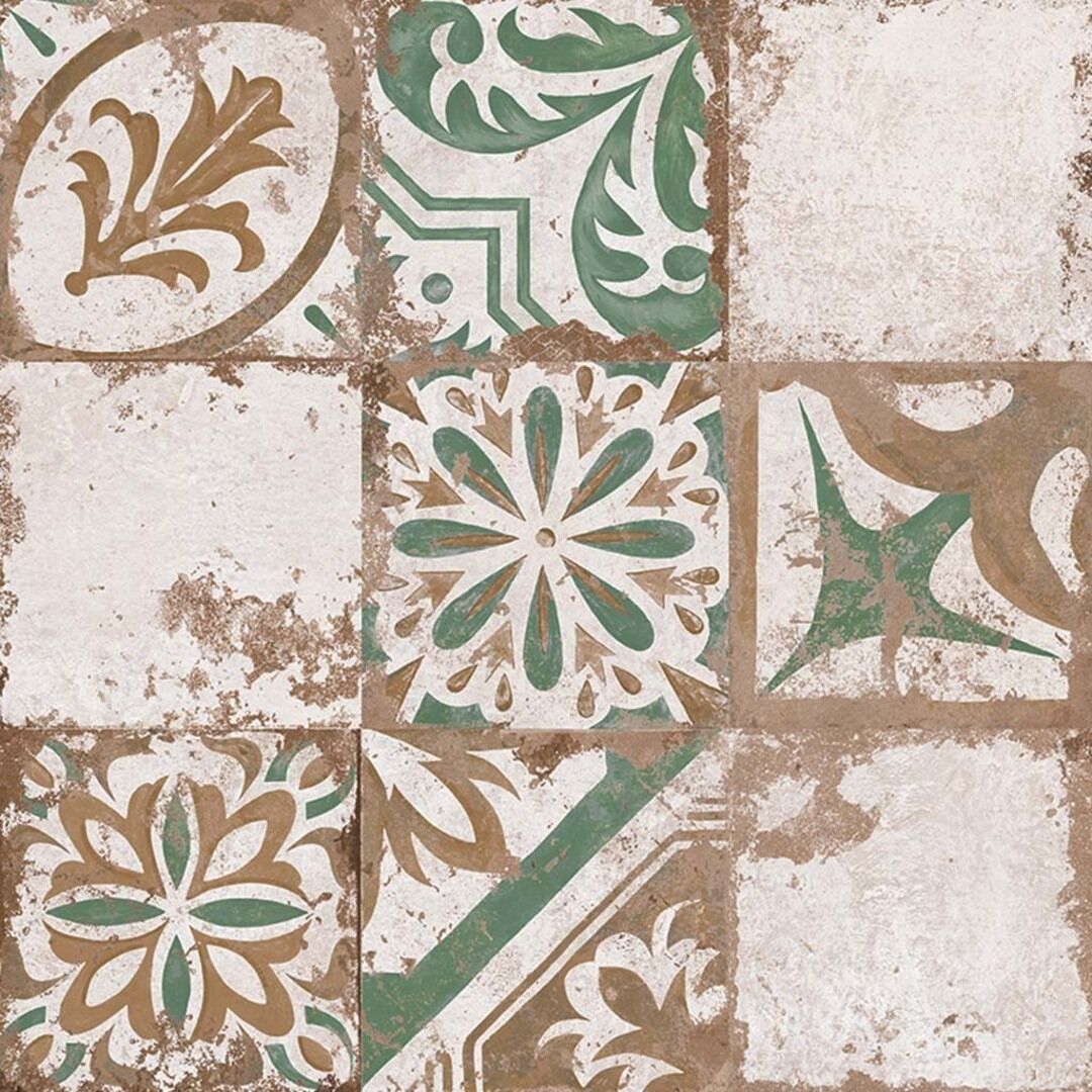 На пол Memory 7 Verde Brillo 58x58 - фото 2