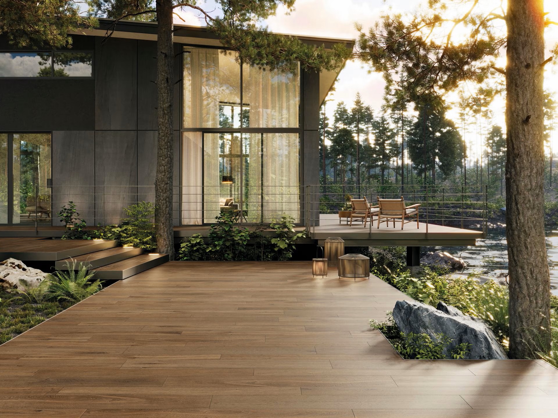 C221100101 На пол Xlight Aged Dark Nature 120x120 - фото 9